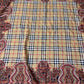Burberrys Vintage Large Wool/Silk Scarf Shawl Wrap 52x52 in