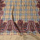 Burberrys Vintage Large Wool/Silk Scarf Shawl Wrap 52x52 in