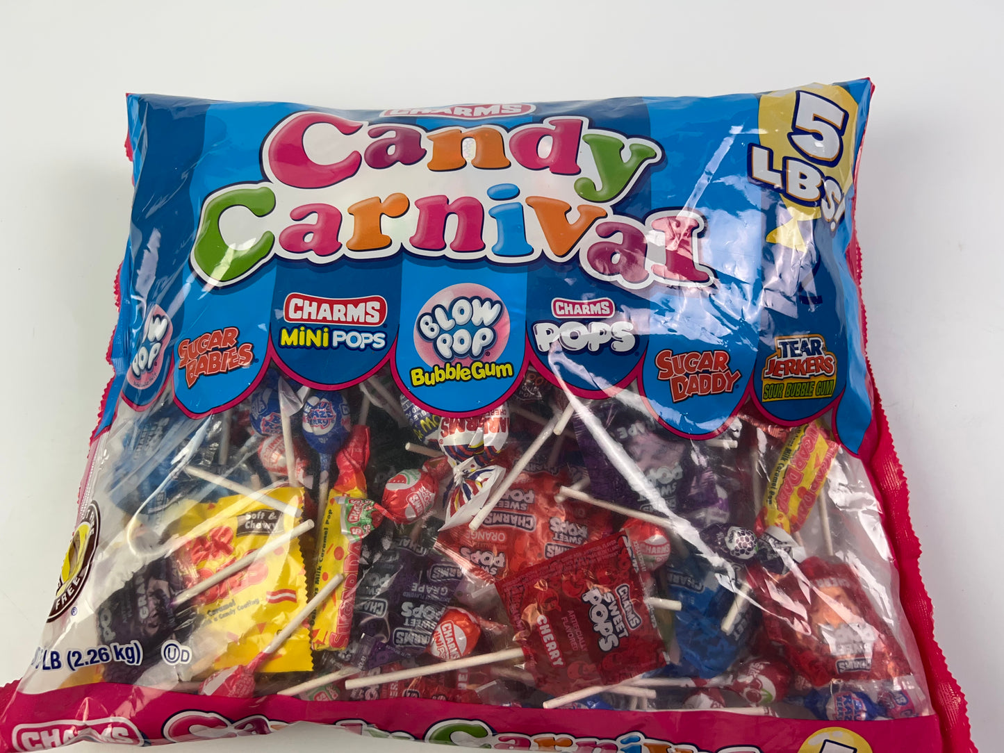 Charms Candy Carnival Assorted Bag Candy, 80 oz