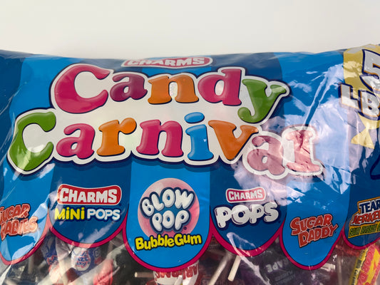 Charms Candy Carnival Assorted Bag Candy, 80 oz