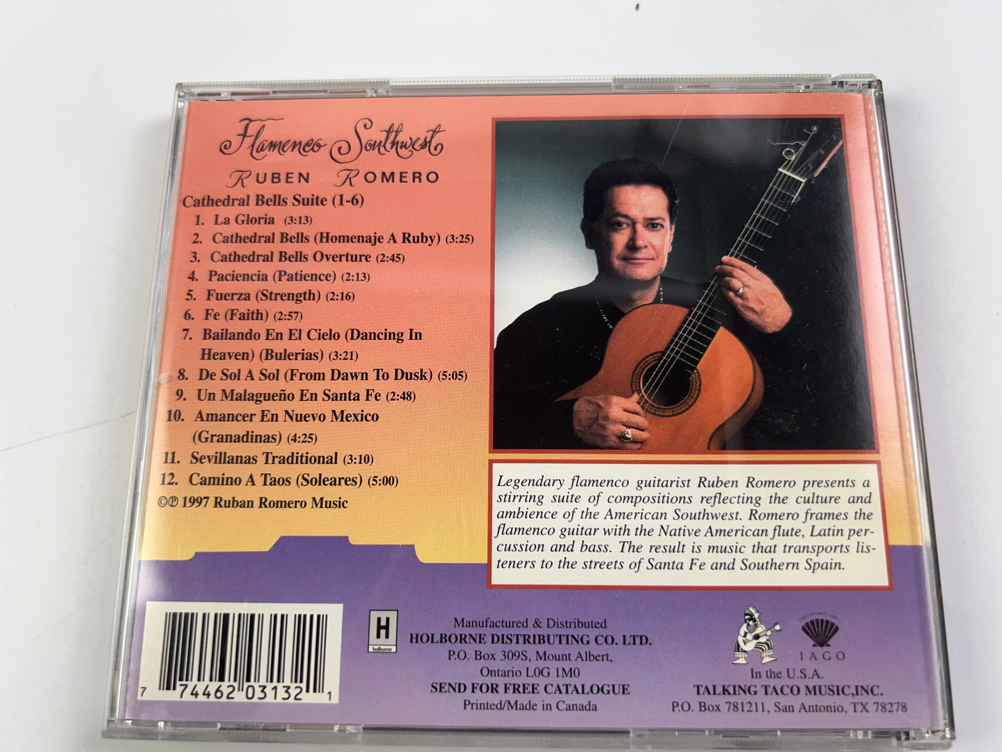 RUBEN ROMERO - Flamenco Southwest - CD -