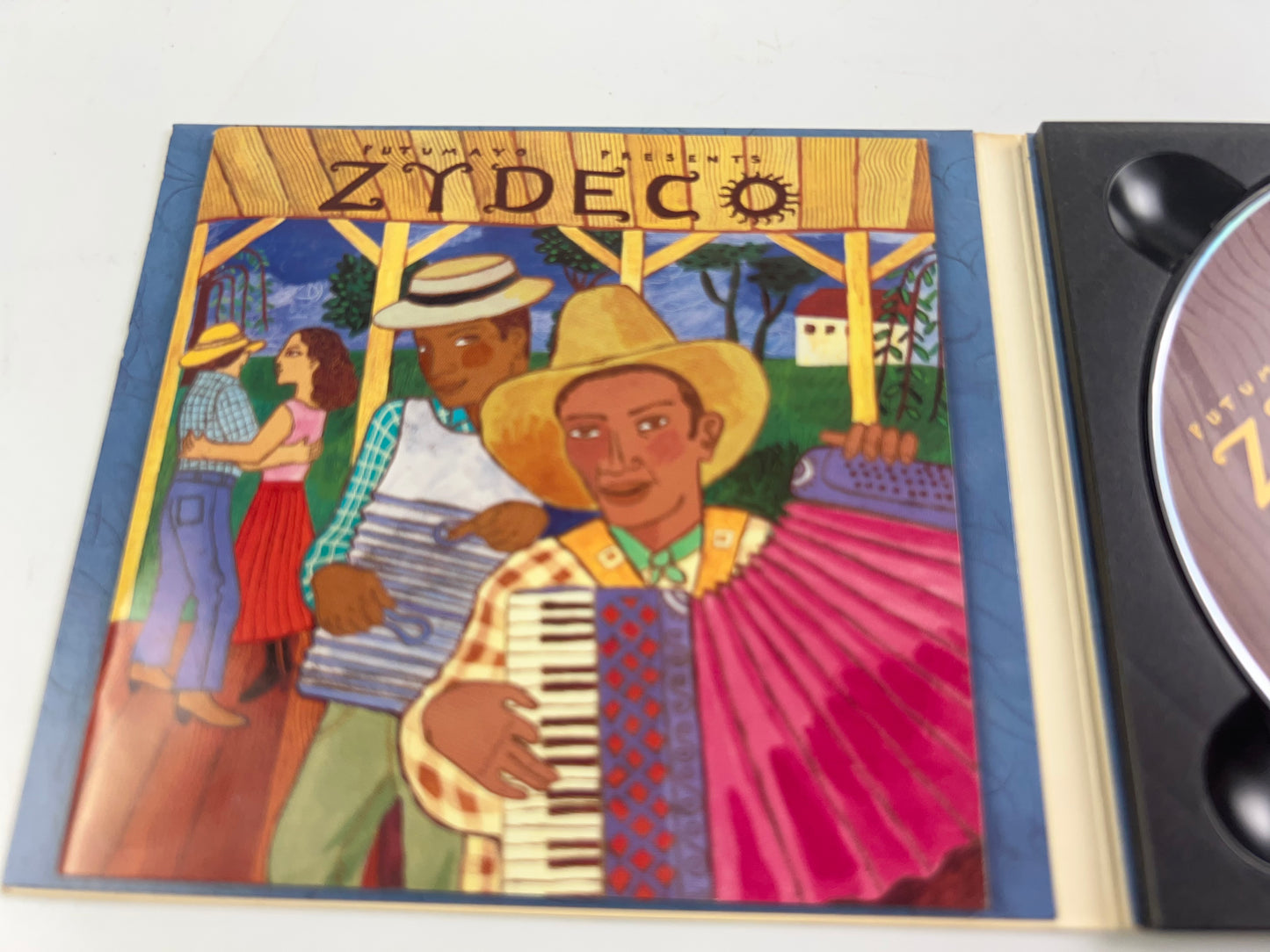 Putumayo Presents Zydeco CD Cajun Jazz 2000s Southwest Louisiana