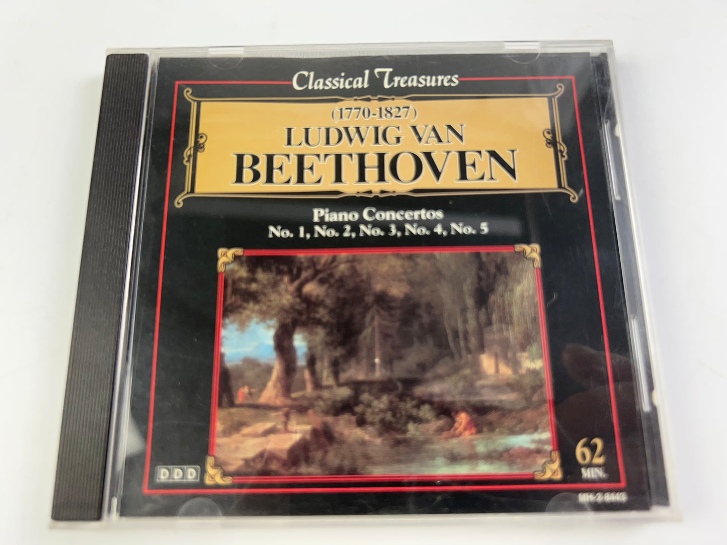 Classical Treasures: Beethoven 3 On Audio CD Album Black 1999