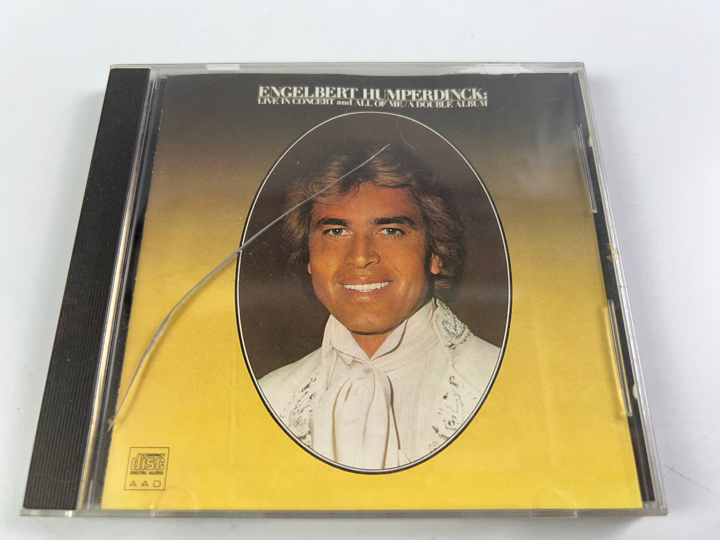 Engelbert Humperdinck : Live in Concert And All Of Me - CD - Epic Records