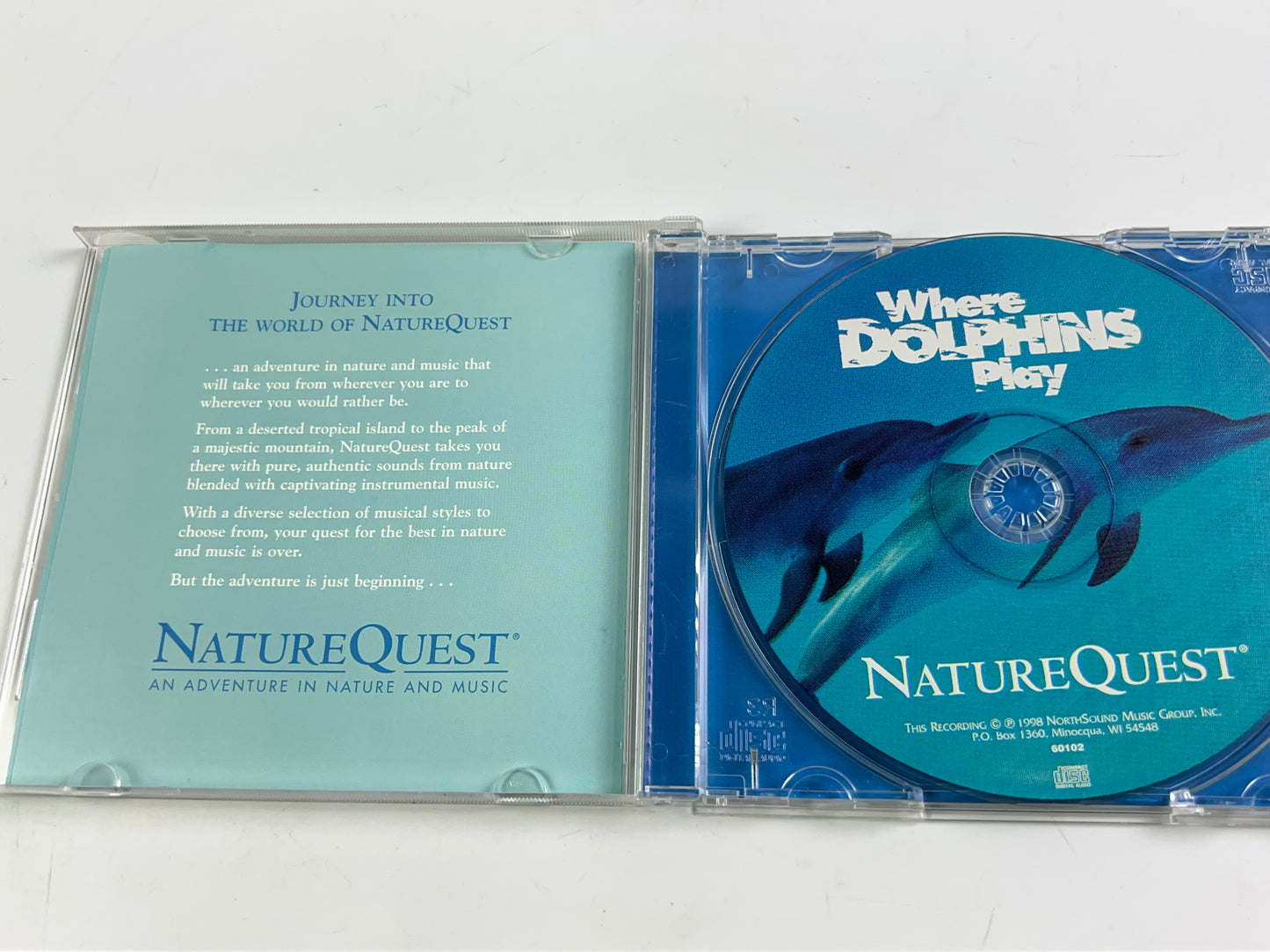 Where Dolphins Play - Audio CD By Nature Music