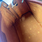 Authentic MCM Visetos Leather Vintage 2Way Travel Boston Bag Cognac 2183R