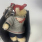 PRADA Bear Keychain 2008 Beijing Olympics Tourist Bag Charm Key Ring 1AR995 with Box