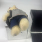 PRADA Bear Keychain 2008 Beijing Olympics Tourist Bag Charm Key Ring 1AR995 with Box