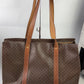 CELINE Macadam Pattern Tote/Shopper Shoulder Bag EUC