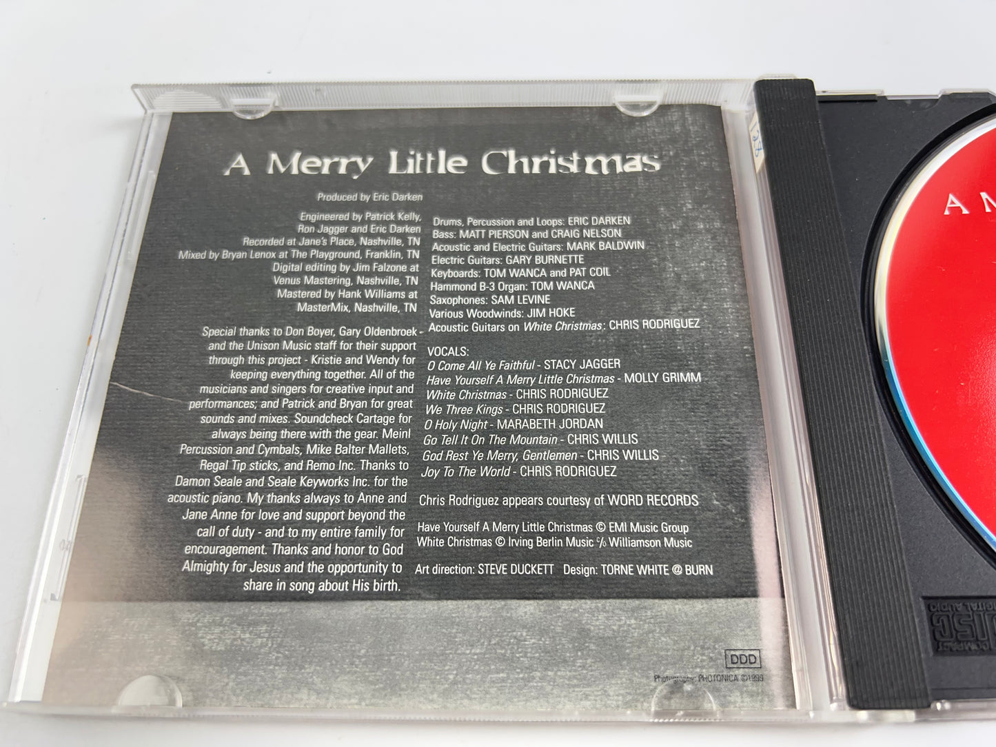 A Merry Little Christmas - Contemporary Pop-Rock Christmas Music CD