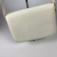 CELINE White Shoulder Bag w/Flip lock Vintage EUC