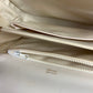 CELINE White Shoulder Bag w/Flip lock Vintage EUC