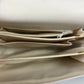 CELINE White Shoulder Bag w/Flip lock Vintage EUC