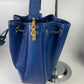 CELINE Blue Bucket Bag Shoulder Bag EUC