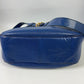 CELINE Blue Bucket Bag Shoulder Bag EUC