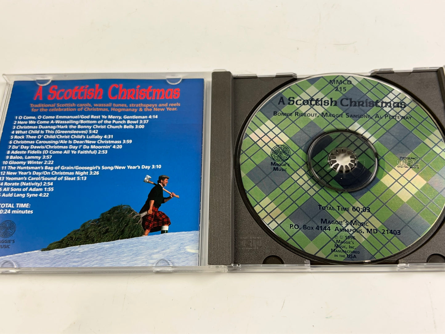 A Scottish Christmas - Audio CD By Bonnie Rideout