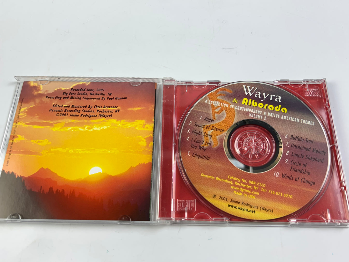 WAYRA & Alborada COLLECTION OF CONTEMPORARY & NATIVE AMERICAN Themes Vol 2