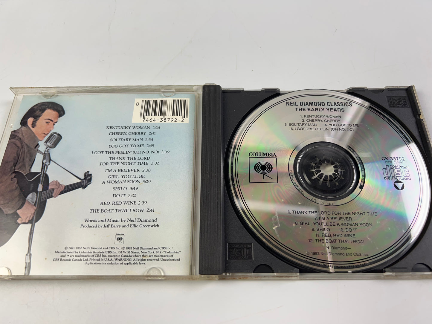 Neil Diamond Classics - The Early Years Neil Diamond CD