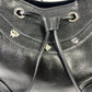 MCM 2WAY Shoulder Bag Handbag Women's Black Leather