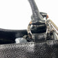 MCM 2WAY Shoulder Bag Handbag Women's Black Leather