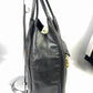 MCM 2WAY Shoulder Bag Handbag Women's Black Leather