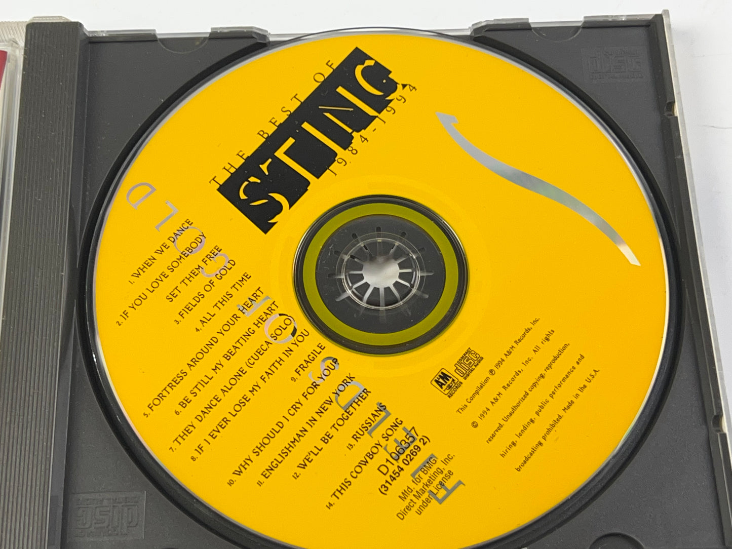 Fields of Gold: The Best of Sting 1984-1994 - Audio CD By Sting