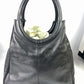 MCM 2WAY Shoulder Bag Handbag Women's Black Leather