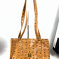 MCM Shoulder/Shopper Bag Visetos Pattern Monogram Leather D9484