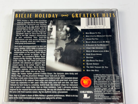 Holiday, Billie : Billie Holiday - Greatest Hits (Sony) CD