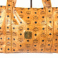 MCM Shoulder/Shopper Bag Visetos Pattern Monogram Leather Z2812