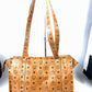 MCM Shoulder/Shopper Bag Visetos Pattern Monogram Leather Z2812