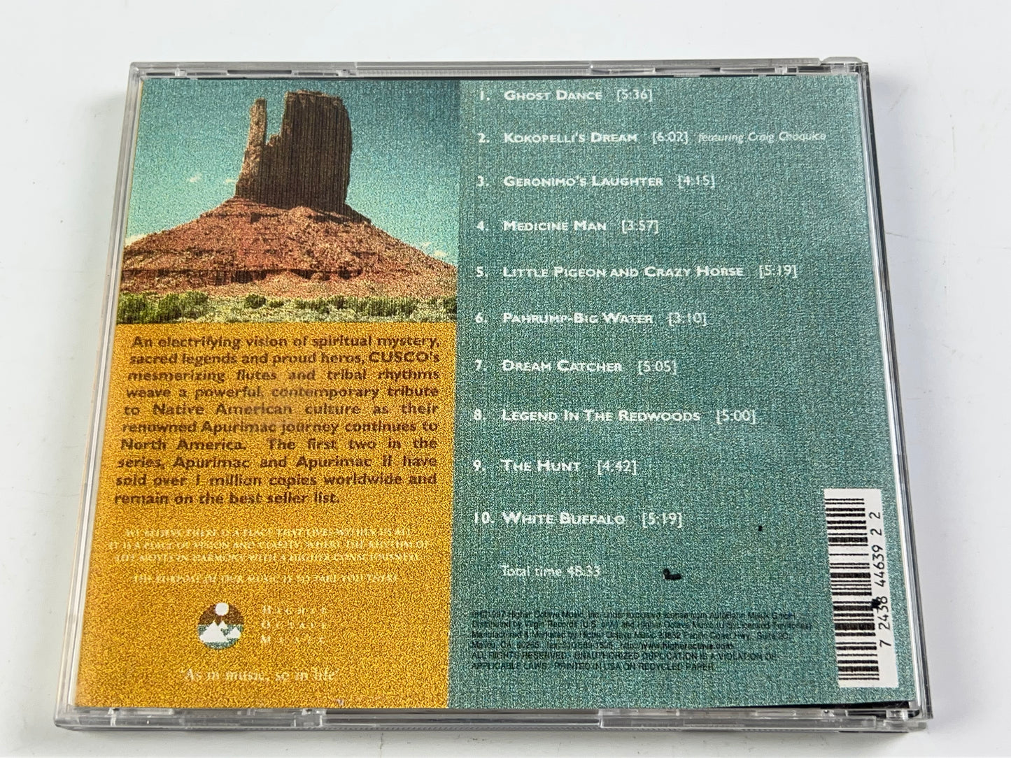 Apurimac III: Nature / Spirit / Pride - Audio CD By Cusco