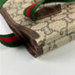 Gucci Plus Sherry Line PVC x Leather GG Pattern 2 Way Bag Tote