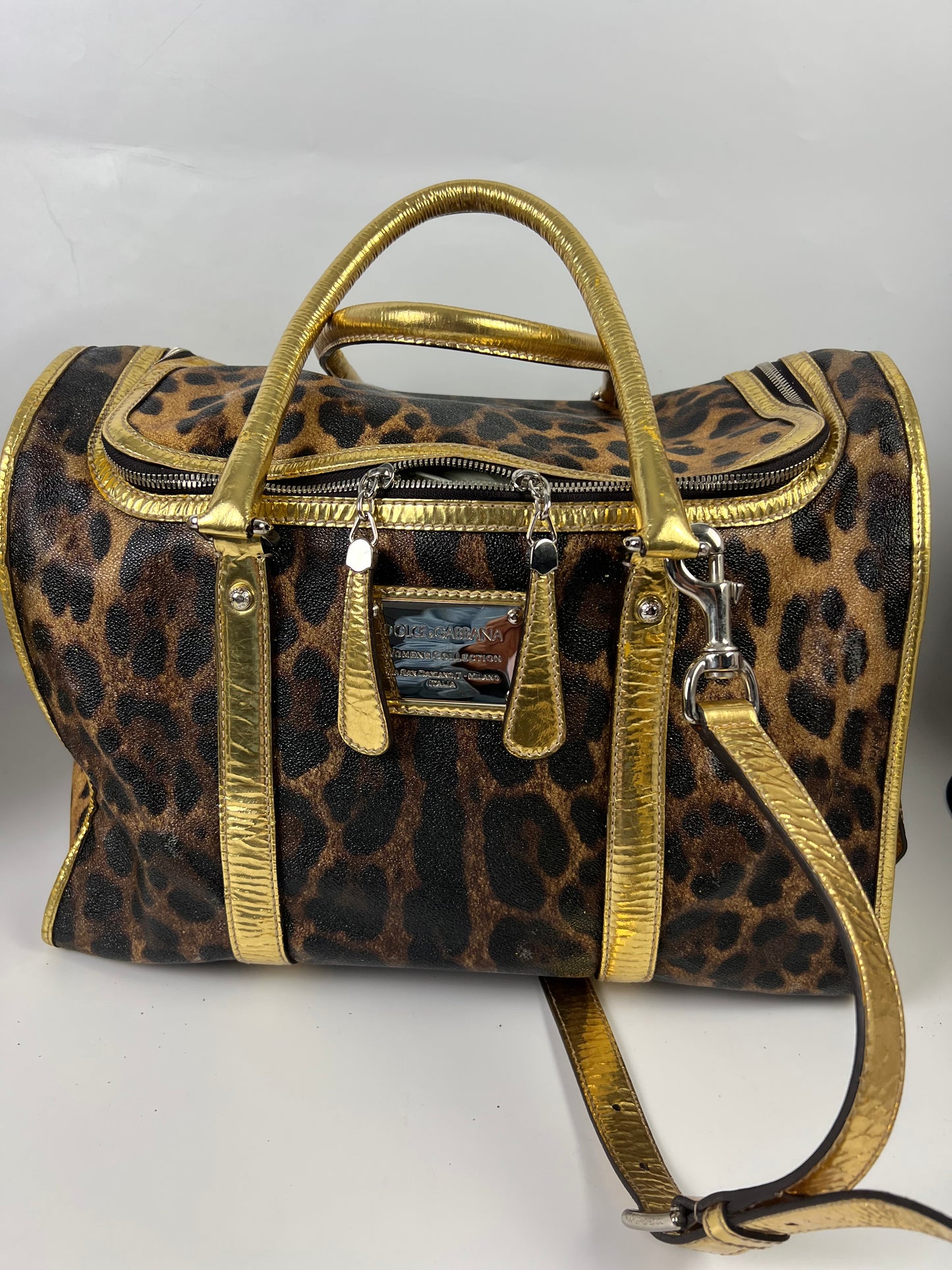 Dolce & Gabbana Pet Carrier 15x10x8