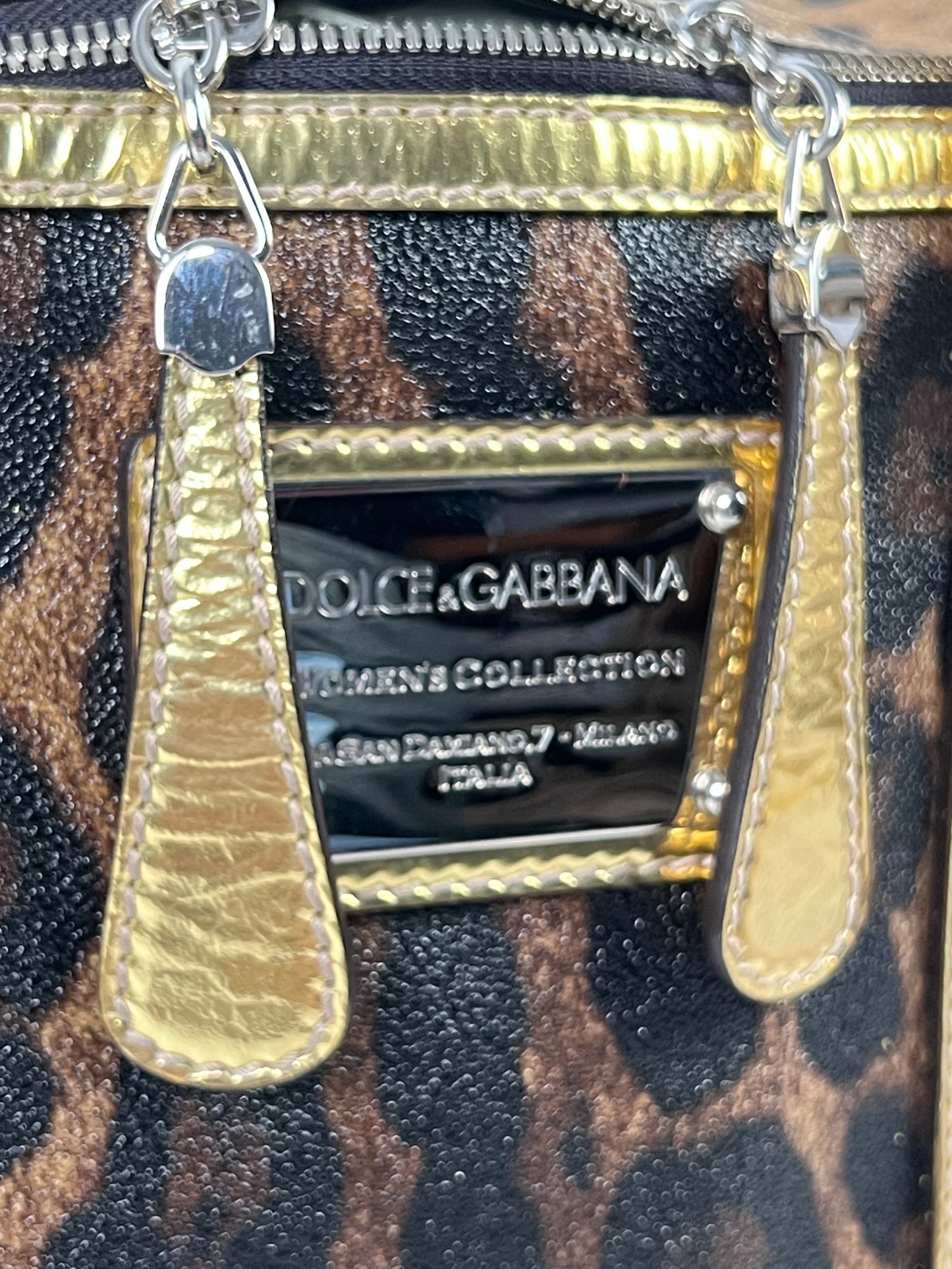 Dolce & Gabbana Pet Carrier 15x10x8