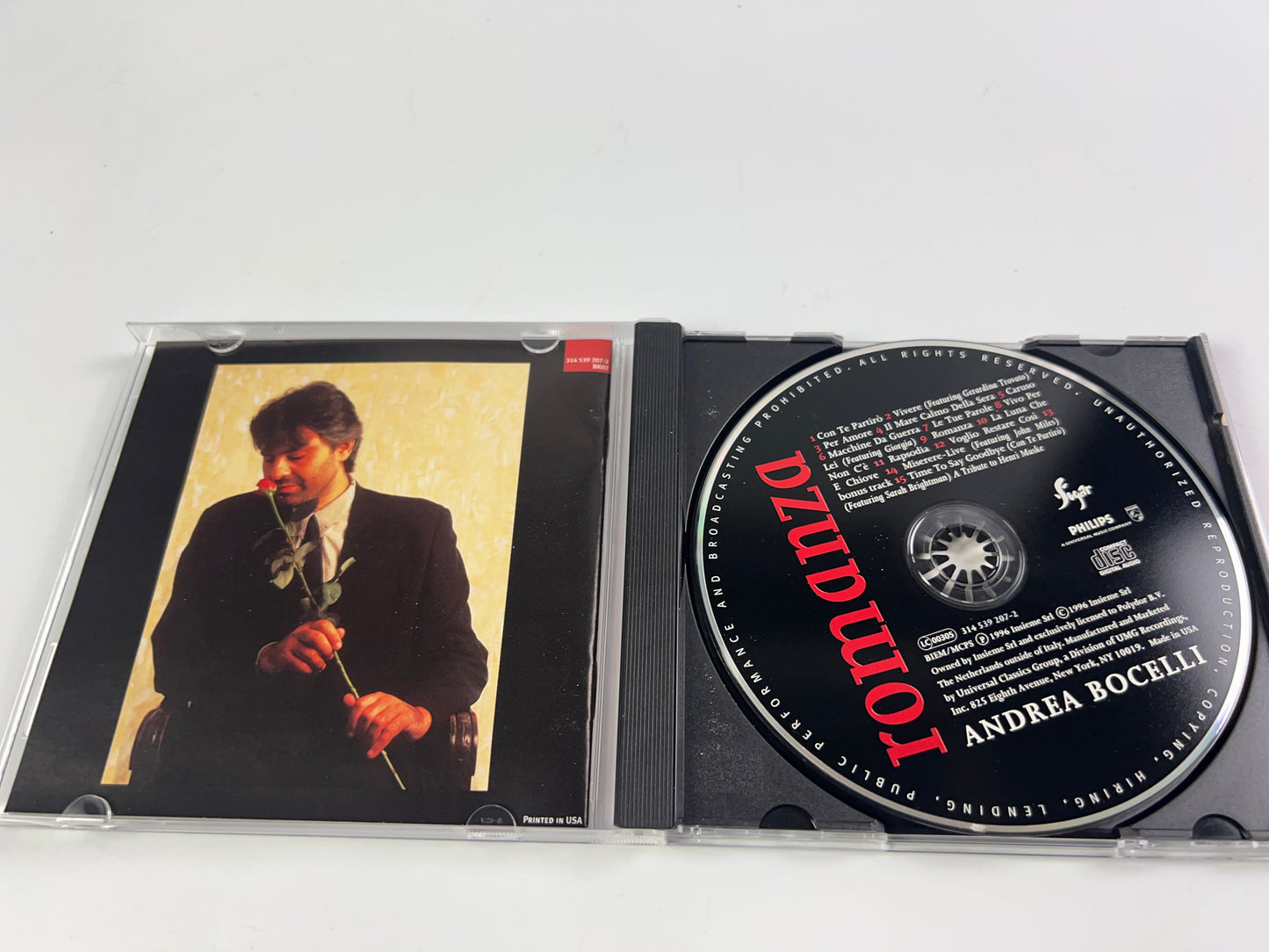 Romanza by Andrea Bocelli (CD, 1997)