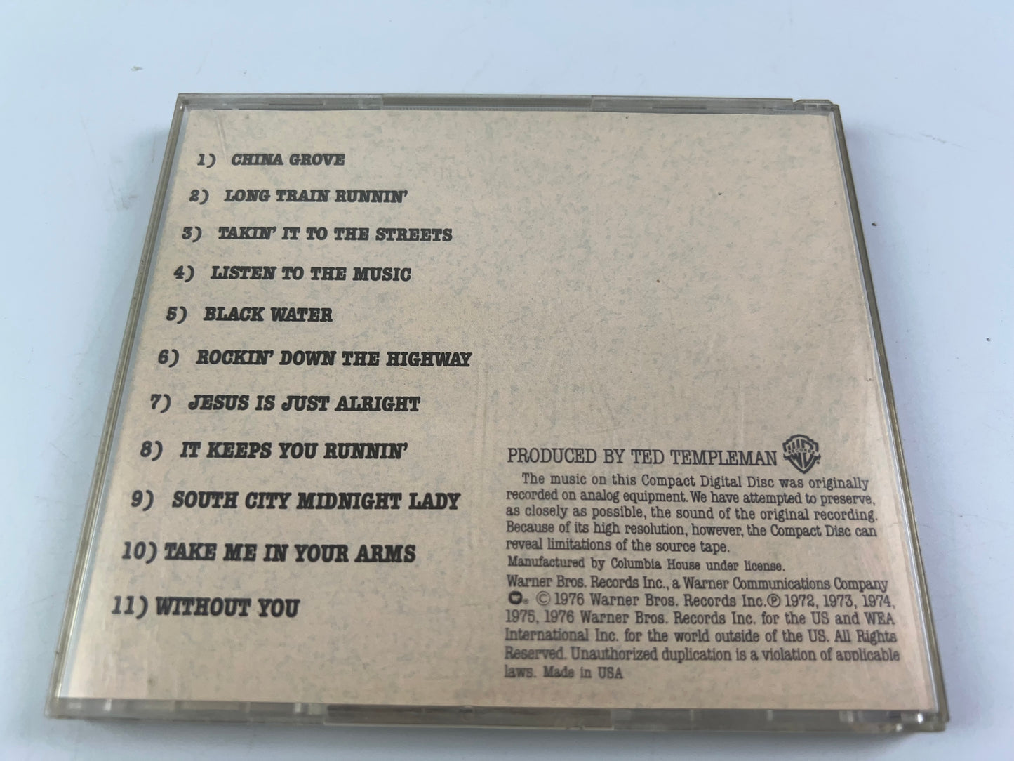 Best of the Doobies - Audio CD By DOOBIE BROTHERS