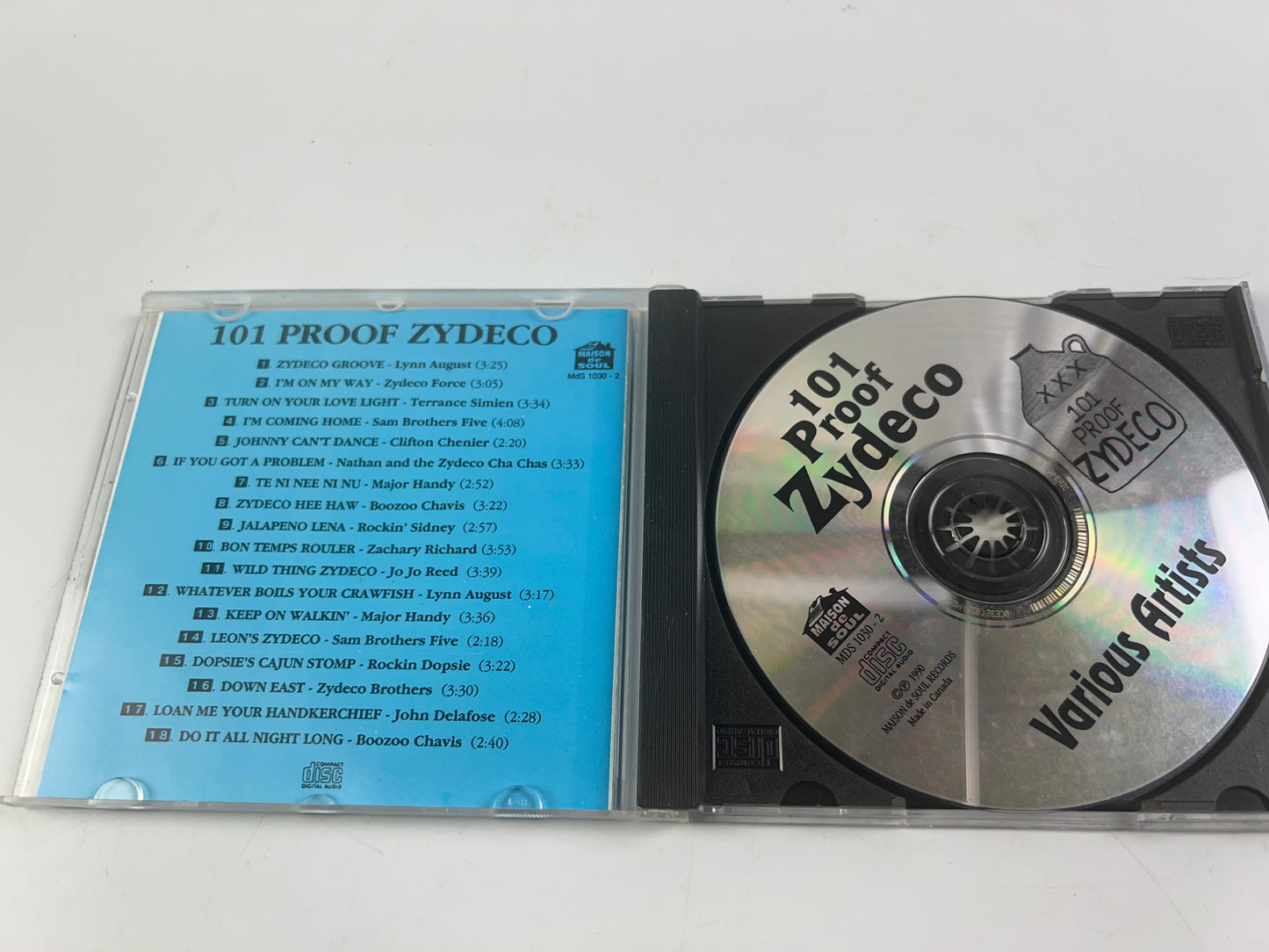 101 Proof Zydeco / Various by 101 Proof Zydeco / Various (CD, 1995)