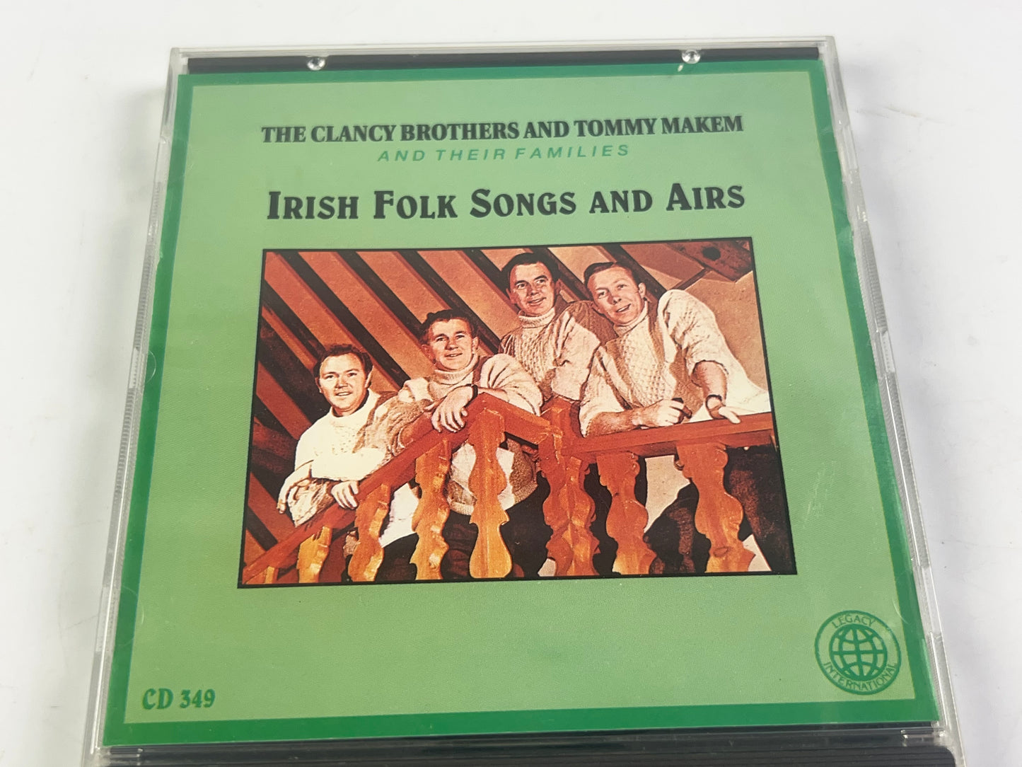 Irish Folk Songs And Airs - Music CD - The Clancy Brothers And Tommy Ma - 2009