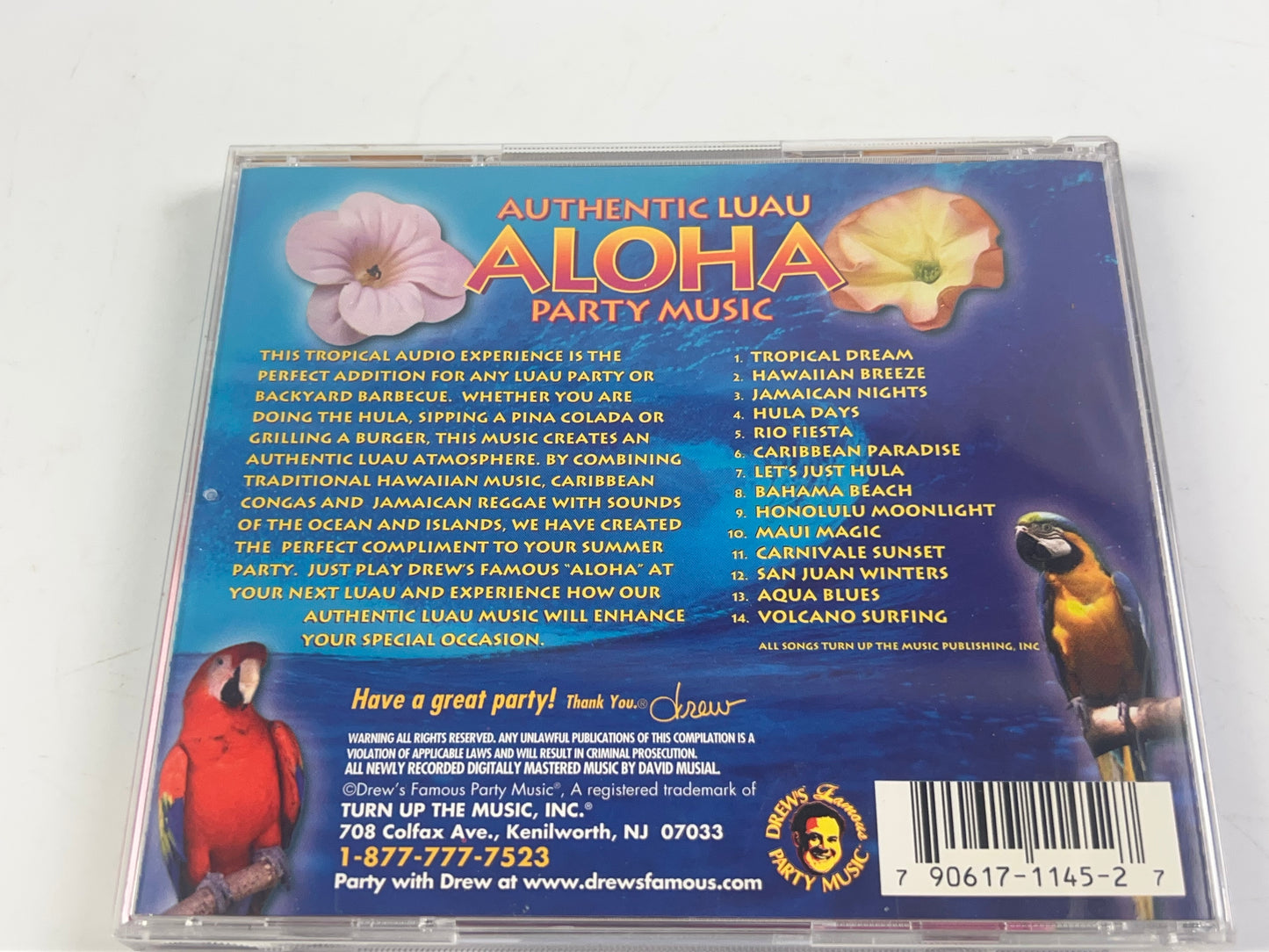 Drew's Famous Party Music: Authentic Luau Aloha: Sounds Of The Islands-2000 CD