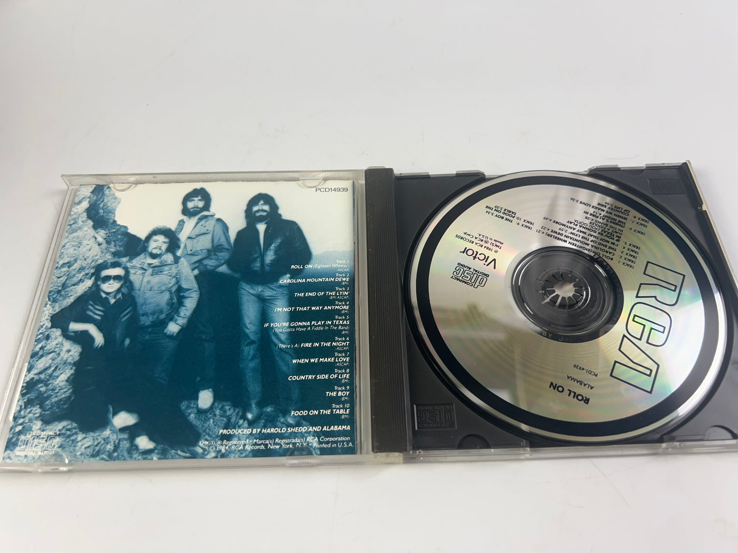 Roll On by Alabama (CD, Oct-1990, RCA)