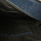 MCM Shoulder/Messenger Bag Blue Leather