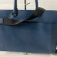 MCM Shoulder/Messenger Bag Blue Leather