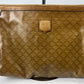 CELINE Macadam Pattern Clutch Bag