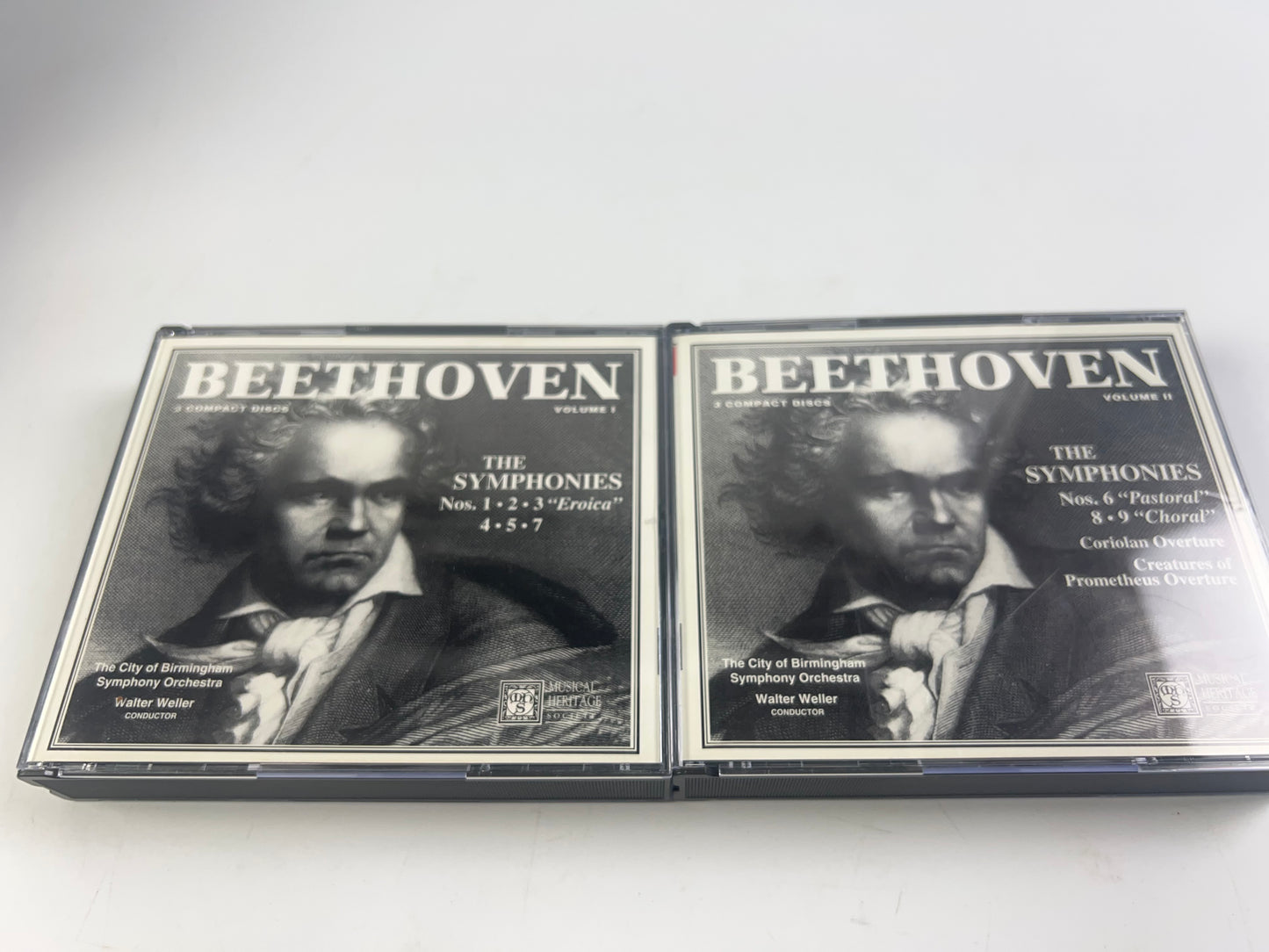 Beethoven: The Complete Symphonies Volume 1 & 2 - Music CD