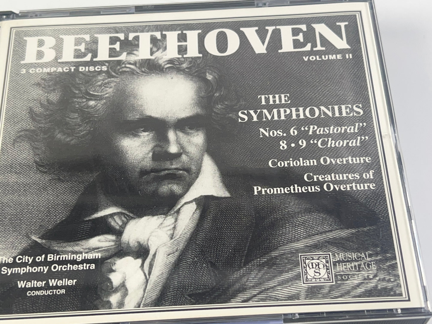 Beethoven: The Complete Symphonies Volume 1 & 2 - Music CD