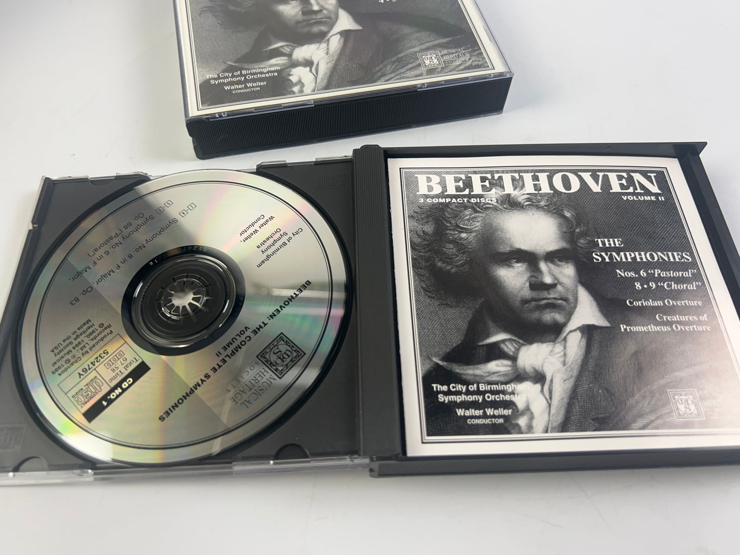 Beethoven: The Complete Symphonies Volume 1 & 2 - Music CD