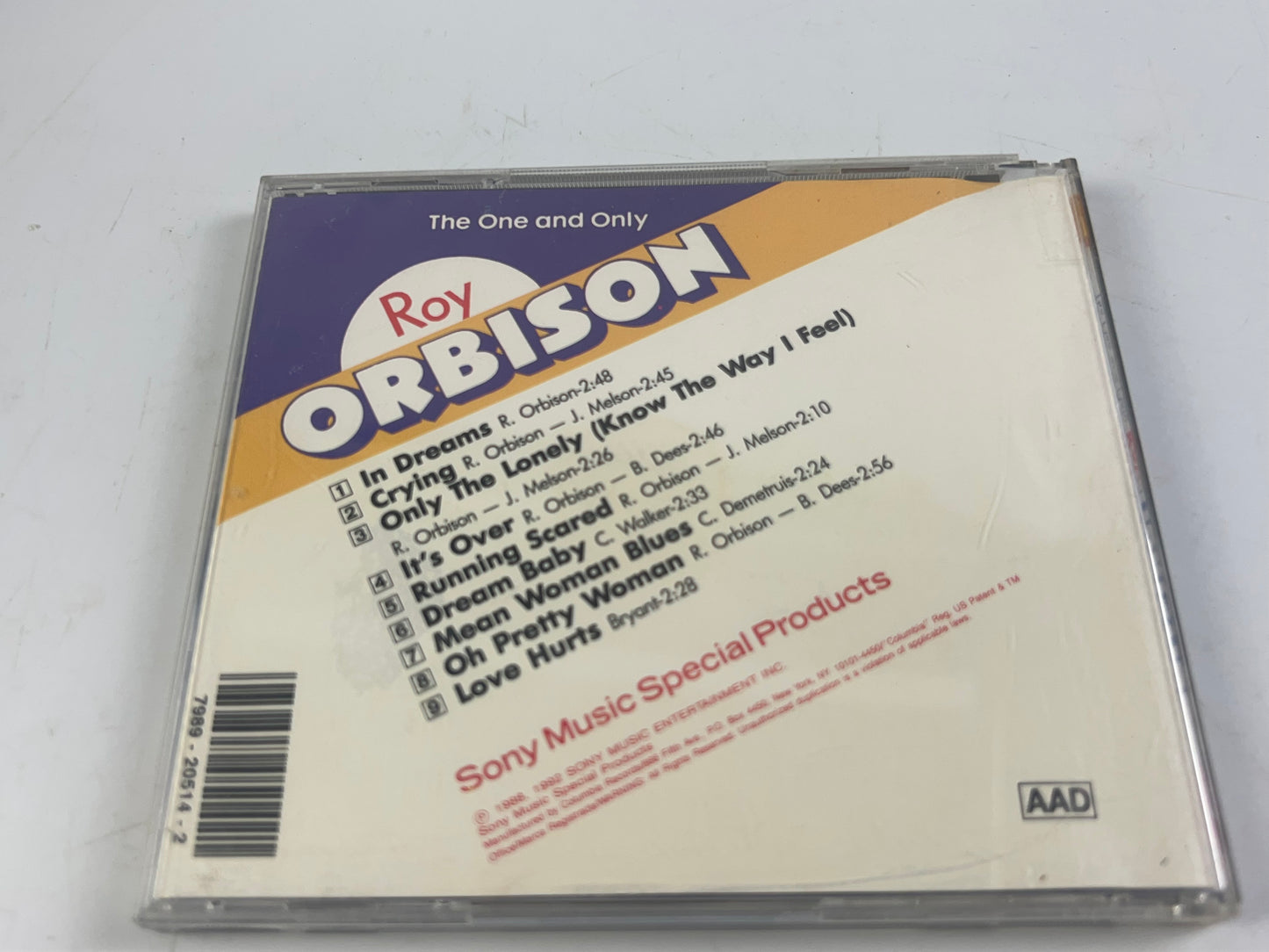 The One and Only - Audio CD By Roy Orbison