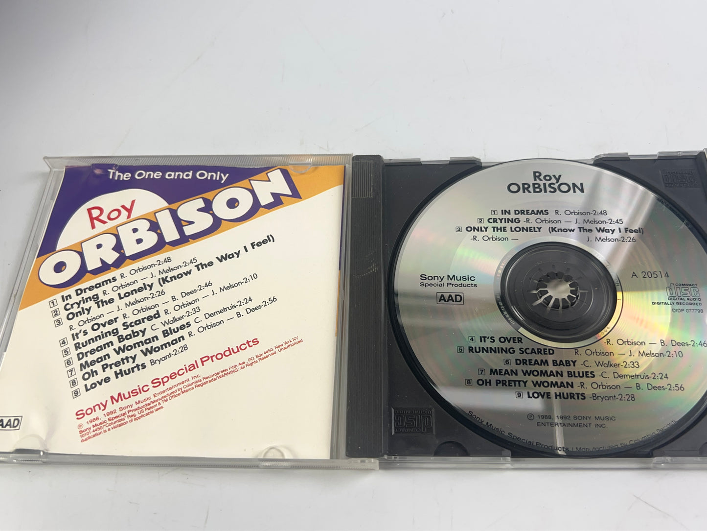 The One and Only - Audio CD By Roy Orbison