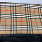 Burberry Golf Duffle/Suitcase/ Nova Check Pattern Weekend Bag